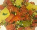 A picture of step 5 of Colorful mix sabzi.