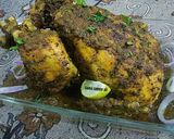A picture of step 5 of Chicken dum pukht.