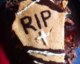 Foto del paso 6 de la receta: Brownie tumba de chocolate y boniato al micro Halloween