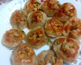 A picture of step 7 of Gol gappay 😋👍.