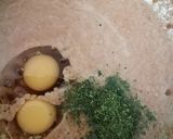 A picture of step 4 of Minty Dark Chocolate Oat Cookies.
