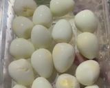 Foto langkah ke 1 dari resep Oseng soun telur puyuh cabai hijau.