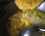 A picture of step 2 of Malabari Mango Kadhi.