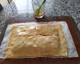 Foto del paso 8 de la receta: Empanada de atún con pimientos del piquillo y huevo duro