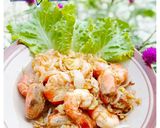 Foto langkah ke 4 dari resep Udang Goreng Telur.
