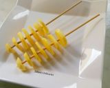 A picture of step 2 of Potato on a stick.