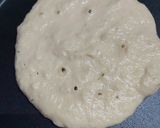 A picture of step 12 of Chick pea and banana pancakes with peanut butter spread.