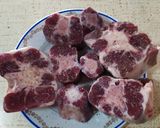 A picture of step 2 of Braised Oxtail Stew.