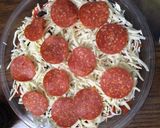 A picture of step 7 of Pizza Dip with Toasted Garlic Baguettes.