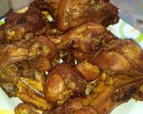 A picture of step 4 of Fried chicken.