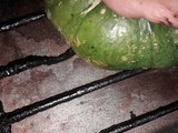 Zapallito rellenos con salsa y papa