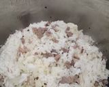 Foto langkah ke 8 dari resep Nasi Gurih Kaldu Daging.
