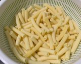 Hình bước làm 1 của món Nui Xào Cà Chua Chay