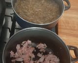 Foto del paso 1 de la receta: Lentejas con tocino y verduras