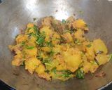 A picture of step 5 of Falahari Kaddu.