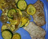 A picture of step 9 of Sauteed Dill Summer Squash.