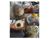 A picture of step 3 of Peanut butter with honey chocolate stuffed cookies.