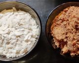 A picture of step 1 of Aval payasam.