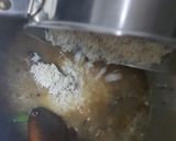 A picture of step 8 of Mutton Pulao.