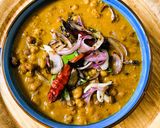 A picture of step 14 of Kadala Curry (Black Chickpeas Curry - Kerala Style).