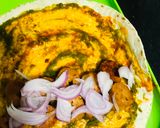 A picture of step 4 of Seekh kebab.