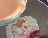 A picture of step 4 of Thai Milk Tea Bread with Cheese Fillings.