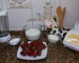Foto del paso 1 de la receta Batido de fresa natural