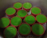 Foto langkah ke 6 dari resep Talam ubi ungu lapis pandan.