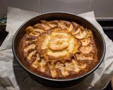 Foto del paso 5 de la receta Tarta de manzana con natillas