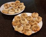 A picture of step 12 of Toffee Shortbread Cookies With a Creamy Coffee Ganache Center.