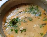 A picture of step 3 of Kadhi Chawal.