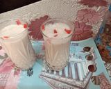 A picture of step 4 of Banana shake.