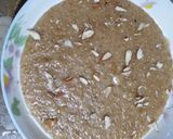 A picture of step 3 of Gandum ka dalya.