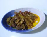A picture of step 8 of Alo baigan.