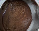 A picture of step 5 of Black forest cake stuff California crunchy walnuts cake.