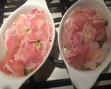 Csőben sült spárga sonkával, sajttal recept fázis 2 fotója