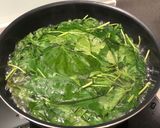 川燙地瓜葉佐素肉醬的食譜步驟2照片