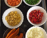Foto del paso 1 de la receta: Arroz a la jardinera con pollo 🐥🐣