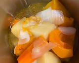 Foto del paso 4 de la receta: Crema de Calabaza y Zanahorias