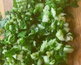 Foto del paso 2 de la receta Berenjena a la plancha con ajo/perejil/aceite de oliva