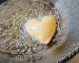 A picture of step 5 of Heart shape Makki ki puri.