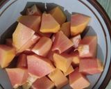 Foto langkah ke 1 dari resep Pepaya Jeruk Nipis.