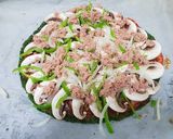 Foto del paso 4 de la receta Pizza con base de espinaca