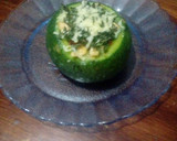 Foto del paso 5 de la receta: Zapallitos rellenos de pollo y queso
