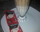 A picture of step 1 of Dolgona coffee.