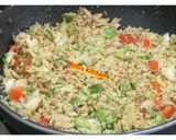 A picture of step 4 of Suji Upma / Rava Upma.