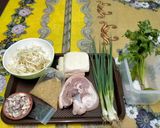 รูปขั้นตอนการทำที่ 1 ของ 🥬🥕🍅ผัดถั่วงอกเต้าหู้แผ่น&หมูสามชั้นทอด
