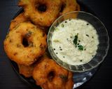 A picture of step 10 of Crispy Medu Vada | South Indian Vada | Indian donuts | Ulundu vada - How to make Medu Vada at home.