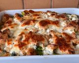 Sajtos-brokkolis csirkés rakottas recept fázis 6 fotója