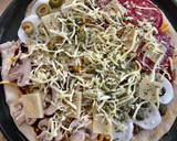 Foto del paso 11 de la receta: Homemade Pizza’s night: Pizza Barbacoa & Pizza 4 estaciones